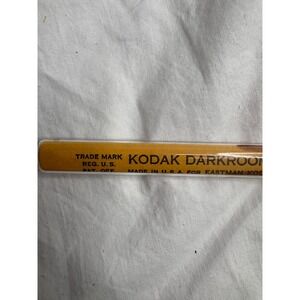 Vintage Kodak Darkroom Thermometer Glass Tube Eastman Rochester NY